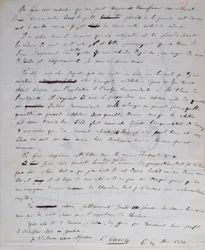 Ms 2108 fol.11r Brief van Gallois aan Auguste Chevalier, 29 mei 1832